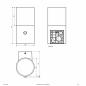 Preview: EVN Wandleuchte aus Aluminium, IP44 WRS172715S
