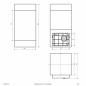 Preview: EVN Wandleuchte aus Aluminium, IP44 WWL441015