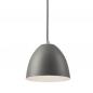 Preview: Bioledex Junges Wohnen Esstischlampe 3x E27 silber Metall mit Textil Kabel