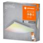Preview: Flaches LEDVANCE SMART+ WiFi Planon Aufbau Panel Rahmenlos RGBW Farbwechsel weiss 30x30cm