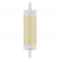 Preview: OSRAM Superstar LED R7s Lampe 118 mm dimmbar 18,2W wie 150W warmweißes Licht