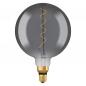 Preview: Osram E27 LED VINTAGE Big GLOBE Rauchglas Kugel Filament extra warmweißes Leuchtmittel 4W wie 15W dimmbar