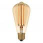 Preview: Osram LED VINTAGE E27 Glühlampe Edison Filament dimmbar 8,8W wie 60W extra warmweißes gemütliches Licht
