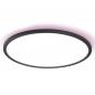 Preview: Osram Smart+ WiFi Orbis Ultra Slim Deckenleuchte in Schwarz Ø 40 cm mit Backlight - RGB und Tunable White