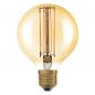 Preview: Nur noch angezeigter Bestand verfügbar: OSRAM LED VINTAGE E27 Glühlampe Globe 80 SMOKE dimmbar 11W wie 42W extra warmweißes gemütliches Licht