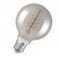 Preview: OSRAM LED VINTAGE E27 Glühlampe Globe 95 SMOKE dimmbar 7,8W wie 30W extra warmweißes gemütliches Licht