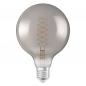 Preview: OSRAM LED VINTAGE E27 Glühlampe Globe 120 SMOKE dimmbar 7,8W wie 30W extra warmweißes gemütliches Licht