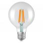 Preview: OSRAM LED Superstar Globe 95 Filament dimmbar 5.9W 827 E27 Klar 2700K 806 lm Warmweiß | Ersatz für 60W