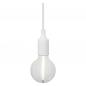 Preview: OSRAM VINTAGE 1906 PenduLum BELL Ø 9cm Weiß aus Kunststoff - Schlichte Pendelleuchte mit E27 Fassung ohne Leuchtmittel