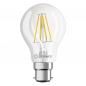 Preview: Ledvance B22D LED Lampe Classic klar 6,5W wie 60W 2700K warmweißes Licht