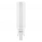 Preview: OSRAM DULUX DE13 LED 2Pin G24q-1 6W wie 13W 3000K warmweiß HF für EVG mattiert