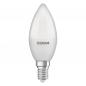 Preview: OSRAM E14 LED Kerzenlampe Recycled Plastic matt 4,9W wie 40W neutralweißes Licht