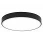 Preview: OSRAM Orbis Flache LED-Deckenleuchte Slim Moia Ø 38 cm in Schwarz 24W Warmweißes Licht