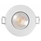Preview: LEDVANCE DOWNLIGHT MULTI SELECT (warmes bis neutralweißes Licht) ALU 6 W / 4 W Einbaudurchmesser 68mm , Einbautiefe 48mm