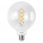Preview: Ledvance E27 SMART+ MATTER Globe 125 LED-Lampe, kompatibel mit Google, Alexa, Apple 4,8W Multicolor 2700-6500K