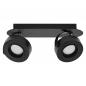 Preview: OSRAM LED Decor Spot Venus 2er Wand- und Decken Strahler Schwarz schwenkbar
