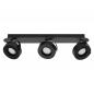 Preview: OSRAM LED Decor Spot Venus 3er Deckenstrahler Schwarz schwenkbar