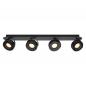Preview: OSRAM LED Decor Spot Venus 4er Deckenstrahler Schwarz schwenkbar