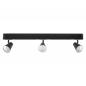 Preview: LEDVANCE 3er LED Wand- und Decken Strahler Decor Spot Neptune Schwarz mit Click Select