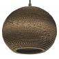 Preview: OSRAM Pendelleuchte BALLbraun, Ø 25 cm, aus Wellpappe