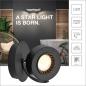 Preview: LEDVANCE LED Decor Spot Venus 1er Wand- und Decken Strahler Schwarz schwenkbar