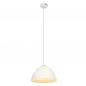 Preview: OSRAM Pendelleuchte Camel Bell 1-flammig weiß aus Metall und Pappmaschee E27