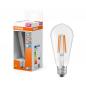 Preview: OSRAM E27 Star Classic Edison 60 Filament 6.5W wie 60W 4000K universalweißes Licht