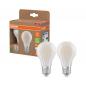 Preview: 2er Set OSRAM E27 besonders effiziente LED Lampen matt 3,8W wie 60W 4000K neutralweißes Licht - beste Energie Effizienz Klasse