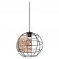 Preview: OSRAM Pendelleuchte Decor Cage Globe Pendant E27 Black