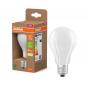 Preview: 6er OSRAM E27 besonders effiziente LED Lampen Frosted 11,6W wie 150W 2700K warmweißes Licht - Energie Effizienz Klasse A
