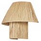 Preview: OSRAM Wandleuchte Decor Bamboo Paper Hut aus nachhaltigem Bambuspapier mit E27 Fassung