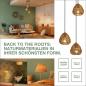Preview: LEDVANCE Stehleuchte Decor Raffia Green aus Bast