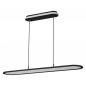 Preview: OSRAM LED Office Line Panel  Pendelleuchte Ellipse 57W Dimmbar schwarz UGR19 90Ra