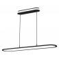 Preview: OSRAM LED Office Line Panel  Pendelleuchte Ellipse 57W Dimmbar schwarz UGR19 90Ra