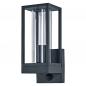 Preview: OSRAM ENDURA Classic Frame Wandleuchte Sensor E27 IP54 Dunkelgrau