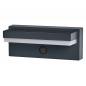 Preview: OSRAM ENDURA Style Solar + USB Robust Sensor Wandleuchte IP54 Dunkelgrau