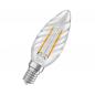 Preview: OSRAM E14 LED Superstar Classic BW 25 FILAMENT gedrehte Kerzen Lampe klar dimmbar 1,8W wie 25W warmweißes Licht
