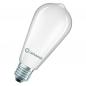 Preview: Ledvance E27 LED Lampe Classic Edison 55 in Kolbenform matt 5,4W wie 55W 2700K warmweißes Licht
