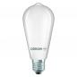 Preview: OSRAM E27 LED Lampe Star Classic Edison 55 Kolbenform warmweißes Licht 5,4W wie 55W opalweiss mattiert dekorativ