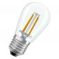 Preview: 6er OSRAM E27 LED Superstar Mini Edison ST45  FILAMENT Lampe klar dimmbar 3,4W wie 40W warmweißes Licht