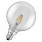 Preview: Ledvance E27 LED Filament Kugellampe Classic Globe 125 klar 3,4W wie 40W 2700K warmweißes Licht