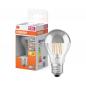 Preview: OSRAM LED Star Classic A 34 Filament Mirror Silver 4 W 35 W Ersatz 400 lm 2700 K Warmweiß E27 230 V 300° nicht dimmbar