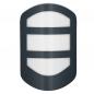 Preview: OSRAM ENDURA Style Plate Wandleuchte 12W IP44 Dunkelgrau