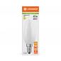 Preview: Ledvance E14 LED Kerzenlampe Classic dimmbar matt 3,4W wie 40W 2700K warmweißes Licht