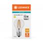 Preview: Ledvance E27 CLASSIC A75 Filament LED Lampe klar 7,5W wie 75W 2700K warmweißes blendfreies Licht