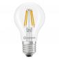 Preview: Ledvance E27 CLASSIC Filament LED Lampe A40 klar 4W wie 40W 3000K warmweiß