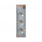 Preview: OSRAM 3-flammiger scgwenkbarer Decken Strahler aus Aluminium mit 3 warmweißen LED-Lampen