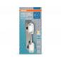 Preview: OSRAM ORBIS Flame Wandleuchte 2 × 5,5 W, 700 lm, Click-CCT 3000/4000 K, Chrom, IP44