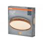 Preview: Osram Deckenleuchte Decor Alison Holzdecor 3-stufig dimmbar mit warmweißem Licht Ø 39,5 cm