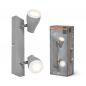Preview: OSRAM LED Spot Pear 2er Wand- und Decken Strahler Grau
